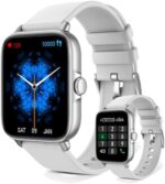 1.7" Smart Watch for Men Women(Make/Answer Calls), Compatible with Android/iOS Phones, Fitness Tracker with Heart Rate Monitor, Blood Oxygen, Sleep, AI Voice, Multisport