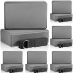 18 Pcs Yoga Block and Yoga Strap Set EVA Foam Yoga Blocks 9 x 6 x 3 Inches Non Slip Yoga Brick 8 ft Yoga Straps for Stretching D Ring Strap for Yoga Pilates Fitness Workout Exercise