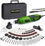 180W Rotary Tool Kit, 1.5-Amp PHALANX 6 Variable Speed with Flex Shaft, 8000-32000RPM Rotary Multi-Tool& 139pcs Accessories Kit, Power Multiuse Set Prefect for Crafting Projects and DIY Creations…