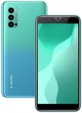 1G RAM 8G ROM，X11 aderroo Android Smartphone, 5.72-inch Screen，Front and Rear Cameras，Only Supports Dual SIM Card Frequency Band of 3GWCDMA：850/2100MHZ，Unlocked Cell Phone（Blue-Green）