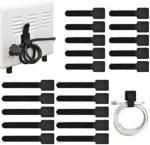 20 PCS Cord Organizer for Appliances, Cable Organizer Cord Holder for Small Kitchen Appliances, Kitchenaid Stand Mixer Air Fryer Coffee Maker Pressure Cooker (Black)