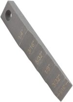 2130 Small Pipe Spacer Wedge Stepped Guage, (3/4" x 4"), Fit for Pipe Spacing Welding