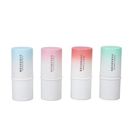 4pcs Pocket Solid Balm, Solid Stick Perfume, Refreshing Solid Perfume Women Floral Fragrance Solid Perfume Alcohol Free Birthday Dating Daily Life and Work