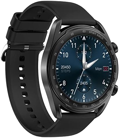 A-TGTGA Smart Watches for Men,SmartWatch with Call,Fitness Tracker with Sleep/Heart Rate Monitor,Multi-dials,Voice Control,Music Player,Waterproof Smart Watch for Android Phones and iPhone