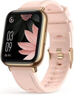 AGPTEK Smart Watch, 1.69"(43mm) Smartwatch for Android and iOS Phones IP68 Waterproof Fitness Tracker Watch Heart Rate Monitor Pedometer Sleep Monitor for Men Women