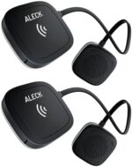 ALECK 006 - Universal Bluetooth Wireless Hi-Fi Audio and Communication Speakers for Ski and Snowboard Helmets - 2-Pack