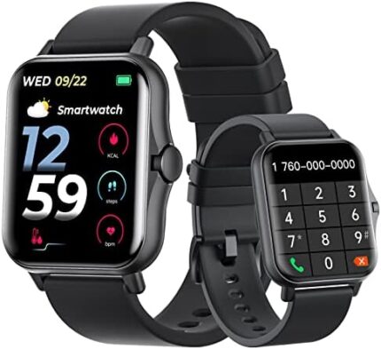 ANDFZ Smart Watch(Receive & Dial), 2023 Newest 1.85" TFT HD Full Touch Screen, Smart Watch for Women Men,SmartWatchs with Fitness Tracker/Call/Text/AI Voice Assistant