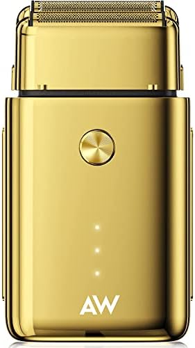 AW Foil Shavers for Men, All-Metal Housing Foil Shaver, Electric Razor for Men, Powerful Electric Shavers for Men, Maquina De Afeitar para Hombre, Shaving Machines for Men, Barber Shaver Foil Razor