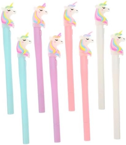 Abaodam 4 pcs suit sparkle gel pens clothes adult glow in the dark pens cute gel pen black gel pen funny costume pens LED pens LED cartoon pens girl pen