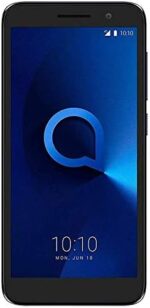 Alcatel 1 (16GB) 5.0" Full View Display, Removable Battery, FM Radio, Dual SIM GSM Unlocked US & Global 4G LTE International Version 5033E (Bluish Black)