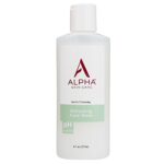 Alpha Skin Care Refreshing Face Wash | Anti-Aging Formula | Citric Alpha Hydroxy Acid (AHA) | Gently Cleanses, Purifies, Tones & Restores Ideal PH | For All Skin Types | 6 Fl Oz