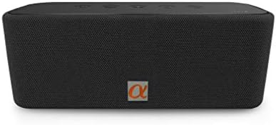 Alphasonik Phantom Wireless Bluetooth V4.2 Portable Party Speaker with Loud 30W HD Stereo Sound and Rich Bass, Built-in Mic, Micro USB, Auxiliary, 4000mAh Battery 24-Hour Playtime for iPhone, Samsung