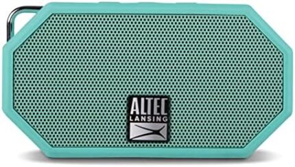 Altec Lansing Mini H2O - Waterproof Bluetooth Speaker, IP67 Certified & Floats in Water, Compact & Portable Speaker for Hiking, Camping, Pool, and Beach