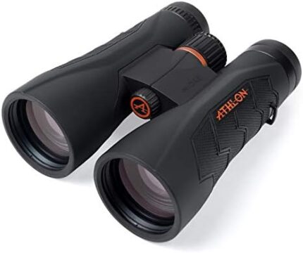 Athlon Optics 10x50 Midas G2 UHD Black Binoculars with Eye Relief for Adults and Kids, High-Powered Binoculars for Hunting, Birdwatching, and More