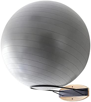 Authumberdale Yoga Ball Holder Wall Mount, Exercise/Stability/Basketball Ball Rack