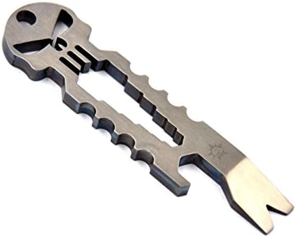 BANG TI Titanium Punisher Bottle Opener Pocket Pry Bar Multi Key Chain Tool