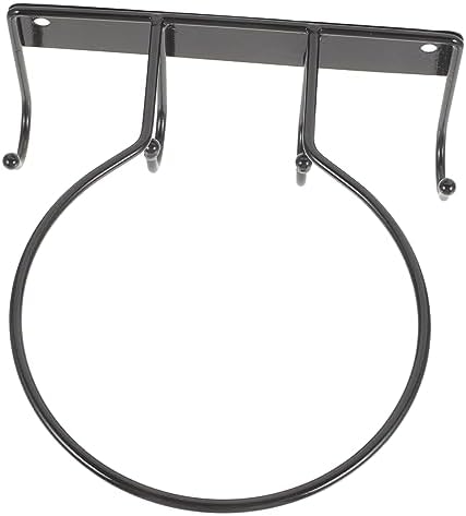 BESPORTBLE 1 Set Basketball Hoop Storage Shelves Household Football Holder Household Basketball Rack Football Display Rack Basketball net Basketball Stand Storage Rack Wall-Mounted Hook up