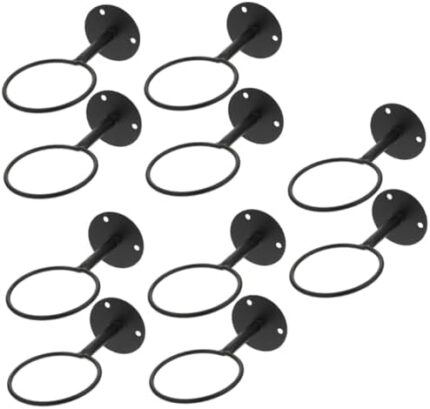 BESPORTBLE 4 Pcs Ball Rack Universal Rack Basketball Wall Storage Wall Storage Shelf Wall Display Shelf Wall