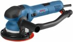 BOSCH Power Tools - GET75-6N - Electric Orbital Sander, Polisher - 7.5 Amp, Corded, 6"" Disc Size - features Two Sanding Modes: Random Orbit, Aggressive Turbo for Woodworking, Polishing, Carpentry