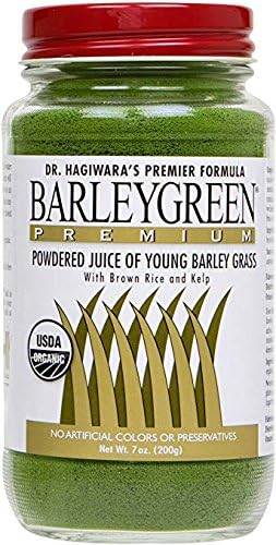 Barleygreen Premium Dr. Hagiwara's Barley Grass with Kelp (2 Pack) Certified Organic by USDA