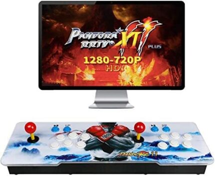 Best brose26800 Classic Arcade Game Machine 2 Players Pandoras Box 11 1280x720 Full HD Video Game Console with Arcade Joystick Support HDMI VGA Output (Black)