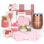 Birthday Gifts for Women, Mom, Wife, Sister, Girlfriend, Her - Relaxing Spa Gift Basket, Unique Gift Ideas - Happy Birthday, Christmas, Valentine's Day, Mothers Day Gifts for Women Who Have Everything