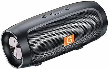 Bluetooth Speakers,Wireless Portable Speaker, Stereo Subwoofer Rod Built-in Mic, FM/TF Card/U Disk, Connect Mobile Phone/Computer/TV, True Wireless Stereo Speaker for Indoor&Outdoor (Black)