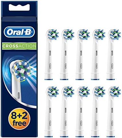 Braun Oral-B Cross Action Replacement Toothbrush Heads
