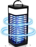 Bug Zapper Outdoor, Mosquito Zapper, Fly Zapper Indoor, Electric USB Powered/Rechargeable, Wireless Mosquito Killer, Portable Fly Traps with LED Light for Home Garden, Patio, Kitchen, Camping Use