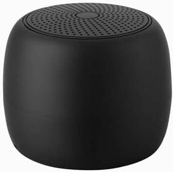 CAMJOKE Portable Bluetooth Speaker, 360° Immersive Sound, Ipx6 Waterproof, Music Playing Time 5 Hours, Tf Card, Small Wireless Speaker with Bluetooth, Suitable for Home, Outdoor and Travel (Black)