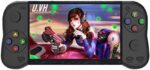 CZT New 5.1-inch Handle Appearance Video Handheld Game Console Portable Emulator Classic Arcade Retro Gaming Game Device System Built-in 12000 Games mp3 mp4 (Black)
