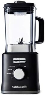 Calphalon Precision Control 50 Oz Blender with 900-Watt Base and BPA-free Tritan jar, Matte Black