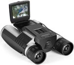 Camonity 5M 2" LCD 32GB Digital Binocular with Camera 12X32 Video Photo Recorder Camcorder for Bird Watching Football Game Concert