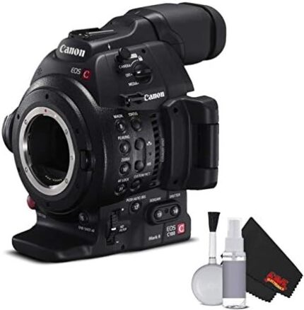 Canon EOS C100 Mark II Cinema EOS Camera 0202C002 with Dual Pixel CMOS AF (Body) - (International Version) (Renewed)