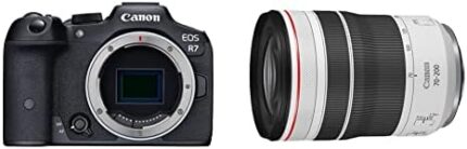 Canon EOS R7 Body with RF70-200/4L is U(N)