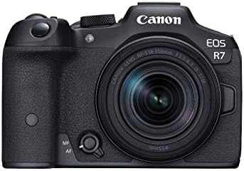Canon EOS R7 Mirrorless Camera w/RF-S18-150mm f/3.5-6.3 is STM Lens Kit (International Version) (Renewed)