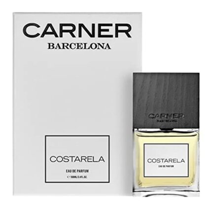 Carner Barcelona Costarela Unisex Eau De Parfum with Notes of Italian Bergamot, Saffron, Cedarwood, EDP Spray Oceanic Scent Fragrance Perfume Gifts for Him and Her (100ml)