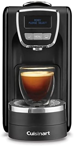 Cuisinart EM-15 Defined Espresso Machine, 13.5"(L) x 5.75"(W) x 9.5"(H), Black