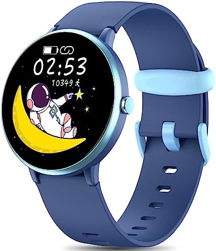 DIGEEHOT Kids Smart Watch, Fitness Tracker for Kids Boys Girls Age 6-16, Sports IP68 Waterproof Activity Tracker with Sleep Tracking, Kids Watch with Pedometer, Alarm,Gift for Kids