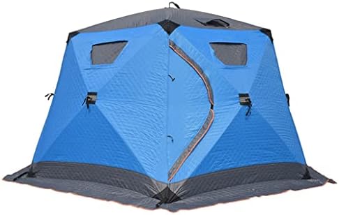 DLOETT Ice Fishing Tent Winter Fishing Tent Camping Thickened Cotton DLOETT Ice Fishing Tent Winter Fishing Tent Camping Thickened Cotton Tent Outdoor Cold Winter Fishing Field Fishing Tent
