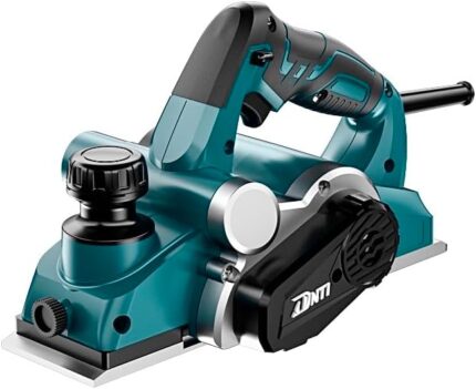 DNTI 6.6amp Corded Electric Handheld Planers 17000rpm Hand Planer Power Woodworking Tool Power Handheld Planer for Wood Chamfer DIY(58218.
