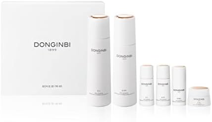DONGINBI Red Ginseng Moisturizing & Firming Set EX, Anti-Aging Korean Skin Care, Routine Kit for Smooth, Radiant Skin by KGC