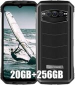 DOOGEE S100 Rugged Smartphone Unlocked 2023, MTK Helio G99 20GB+256GB Android 12 Cell Phone, 108MP + 20MP Night Vision Camera, 6.58" FHD+, 10800mAh 66W Charge, Dual SIM 4G Rugged Phone, NFC GPS OTG FM