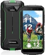 DOOGEE S41 PRO Rugged Smartphone Unlocked,6300mAh Battery,7GB+64GB,4G Dual Sim Rugged Phone,Android 12 Phone,13MP Camera,IP68 Waterproof Cell Phone,Face Unlock,NFC/T-Mobile,Green