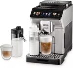 De'Longhi ECAM45055S Eletta Explore Fully Automatic Coffee Machine with LatteCrema Sytem,Touch Screen, Hot and Cold Foam Technology, large
