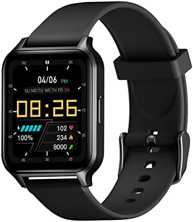 Deeprio Smart Watch for Android Phones and iOS Compatible iPhone Samsung Men Women HD Screen Oxygen Monitor Heart Rate Monitor IP68 Waterproof Smartwatch Fitness Tracker Fitness Watch