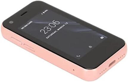 Dilwe XS11 Mini Smartphone for Kids, 3G 2.5Inch Student Pocket Cellphone WiFi GPS 1GB 8GB Quad Core Android Cell Phones, Great Kids and Students, 2MP/5MP Camera(2.5" Pink)