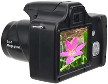 Dpofirs 3 Inch Digital Camera for Kids Beginners, FHD1920X1080 18X Digital Zoom HD Vlogging Camera Support 32GB Memory Card, Rechargeable DSLR Camera for Photography(Standard Edition)