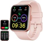 ENOMIR Smart Fitness Watch for Men Women(Answer/Make Call), Alexa Built-in, with Heart Rate SpO2 Sleep Monitor 100 Sports 5ATM Waterproof Activity Trackers and Smartwatches for iOS&Android Phones