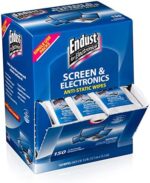 Endust for Electronics; Individually Wrapped, Portable, Anti-Static, Screen & Electronics Cleaning Wipes; 150 Count (14316)